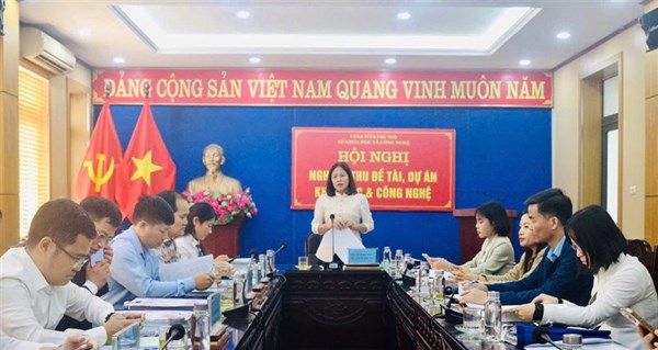Nghiệm thu Dự án “Ứng dụng phần mềm hỗ trợ công tác lập và quản lý kế hoạch thanh tra, kiểm tra trên địa bàn tỉnh Phú Thọ”