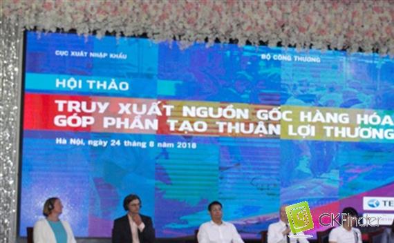 Truy xuất nguồn gốc hàng hóa tạo thuận lợi thương mại