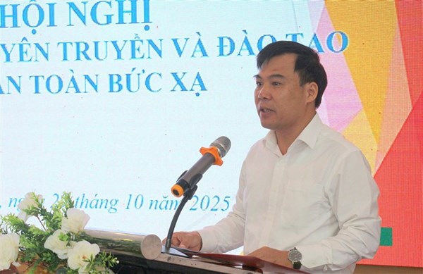 Sở Khoa học và Công nghệ tỉnh Phú Thọ tổ chức tập huấn, đào tạo về an toàn bức xạ và hạt nhân năm 2025