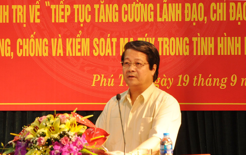 Tiếp tục tăng cường lãnh đạo, chỉ đạo công tác đấu tranh, phòng, chống và kiểm soát ma túy trong tình hình mới
