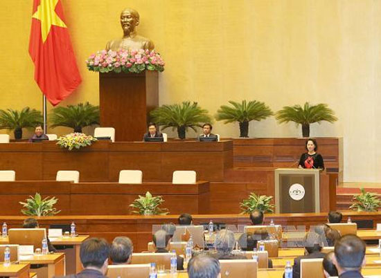 Chủ tịch Quốc hội gặp mặt các Đại sứ, Trưởng cơ quan đại diện Việt Nam ở nước ngoài