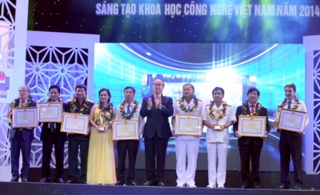 Lễ tổng kết và trao Giải thưởng Sáng tạo Khoa học Công nghệ Việt Nam năm 2014
