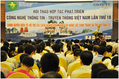 Hội thảo hợp tác phát triển công nghệ thông tin và truyền thông Việt Nam lần thứ 18