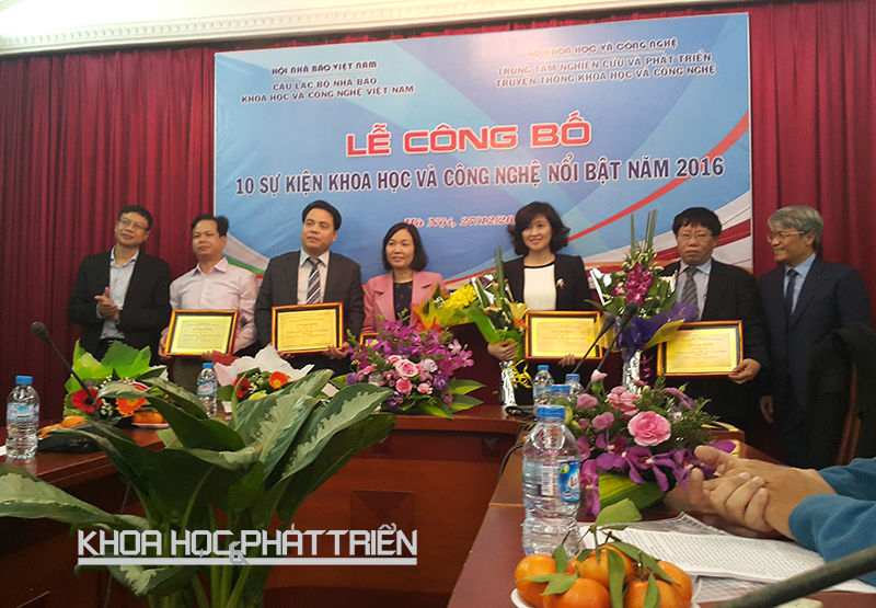 Công bố 10 sự kiện khoa học - công nghệ nổi bật năm 2016