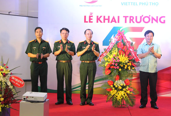 Viettel Phú Thọ khai trương mạng 4G