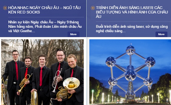 Bữa tiệc văn hóa châu Âu đặc sắc tại Việt Nam