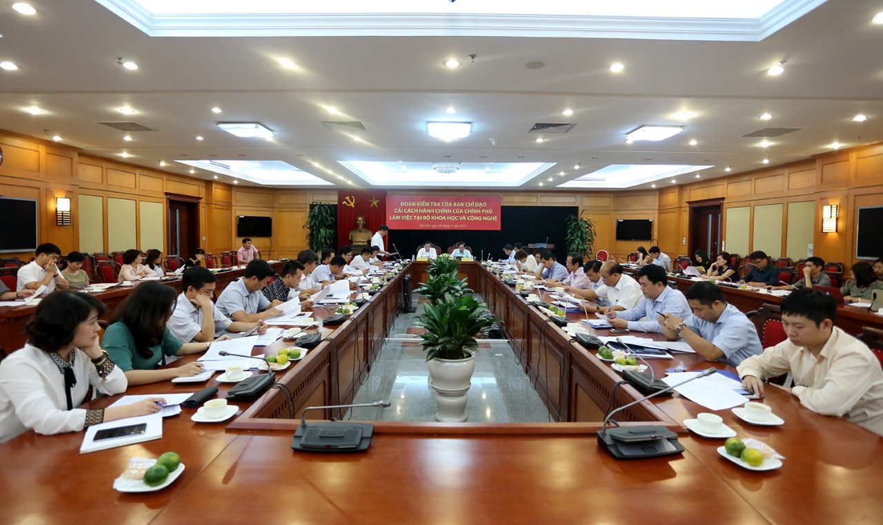 Bộ KH&CN: Công tác cải cách hành chính có nhiều chỉ số ấn tượng