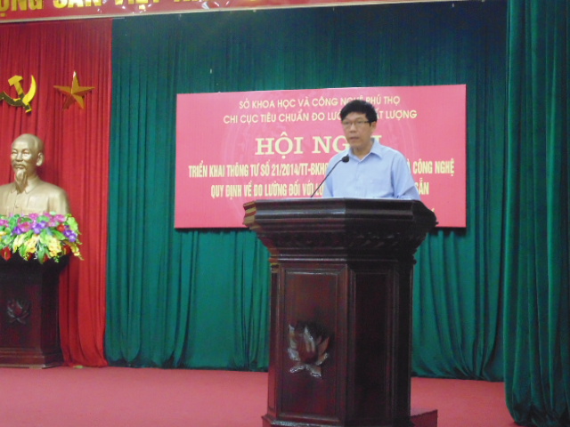 Hội nghị triển khai thực hiện Thông tư 21/2014/TT-BKHCN