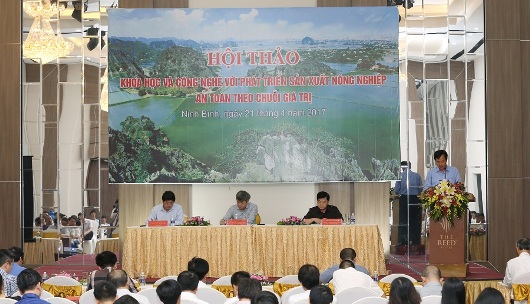 Ứng dụng KH&CN sản xuất nông nghiệp an toàn theo chuỗi giá trị