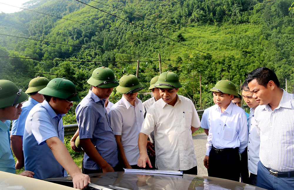 Phó Chủ tịch UBND tỉnh Nguyễn Thanh Hải kiểm tra một số công trình, dự án trên địa bàn tỉnh