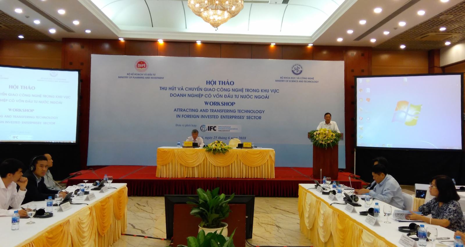 Hội thảo “Thu hút và chuyển giao công nghệ trong khu vực doanh nghiệp có vốn đầu tư nước ngoài”