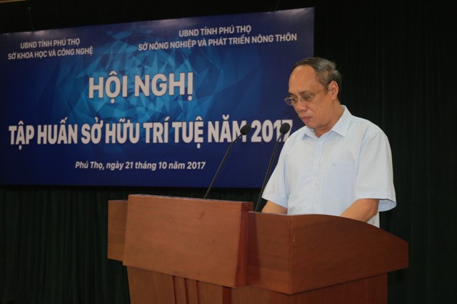 Phú Thọ tổ chức tập huấn Sở hữu trí tuệ năm 2017