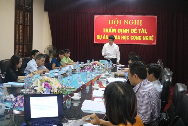 Thẩm định dự án cấp nhà nước uỷ quyền cho địa phương quản lý