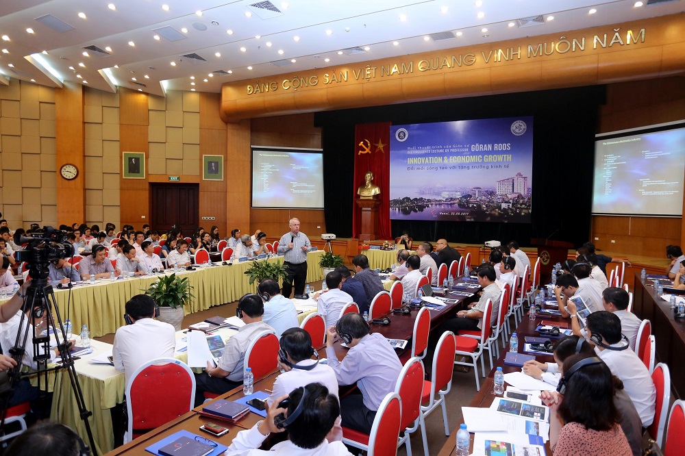 Giáo sư Göran Roos: tăng trưởng kinh tế và phát triển bền vững ở Việt Nam phải gắn với đổi mới sáng tạo