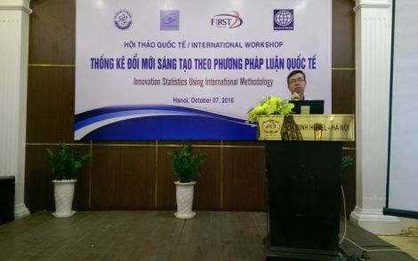 Hội thảo “Thống kê đổi mới sáng tạo theo phương pháp luận quốc tế”