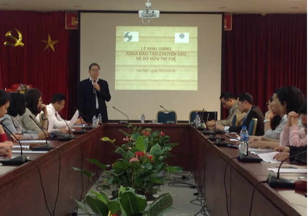 Lễ Khai giảng Khóa đào tạo chuyên sâu về Pháp luật sở hữu trí tuệ