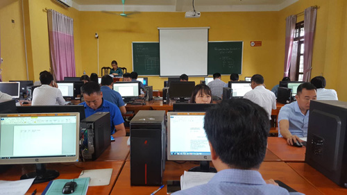 Bồi dưỡng công nghệ thông tin cho cán bộ, công chức năm 2018