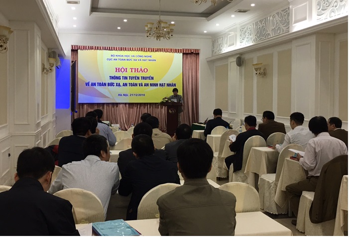 Hội thảo Thông tin tuyên truyền về an toàn bức xạ, an toàn và an ninh hạt nhân tại Hà Nội