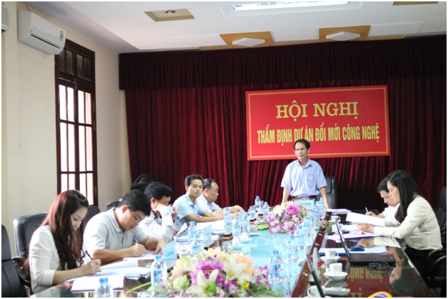 Thẩm định Dự án đổi mới công nghệ đợt I năm 2016 cho các doanh nghiệp trên địa bàn tỉnh Phú Thọ