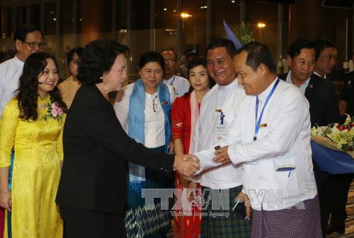 Chủ tịch Quốc hội Nguyễn Thị Kim Ngân bắt đầu thăm chính thức Myanmar