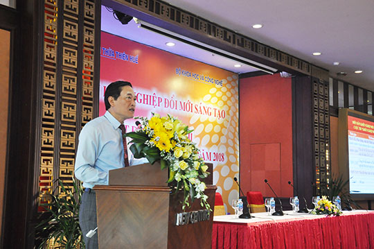Diễn đàn “Khởi nghiệp đổi mới sáng tạo” và phát động Cuộc thi “Khởi nghiệp đổi mới sáng tạo” năm 2018