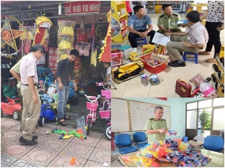 Mạnh tay với đồ chơi trẻ em vi phạm chất lượng dịp Trung thu