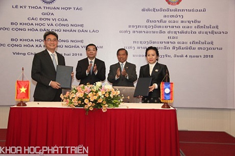 Việt Nam - Lào: Hợp tác về chỉ dẫn địa lý và đào tạo nghiên cứu đổi mới sáng tạo