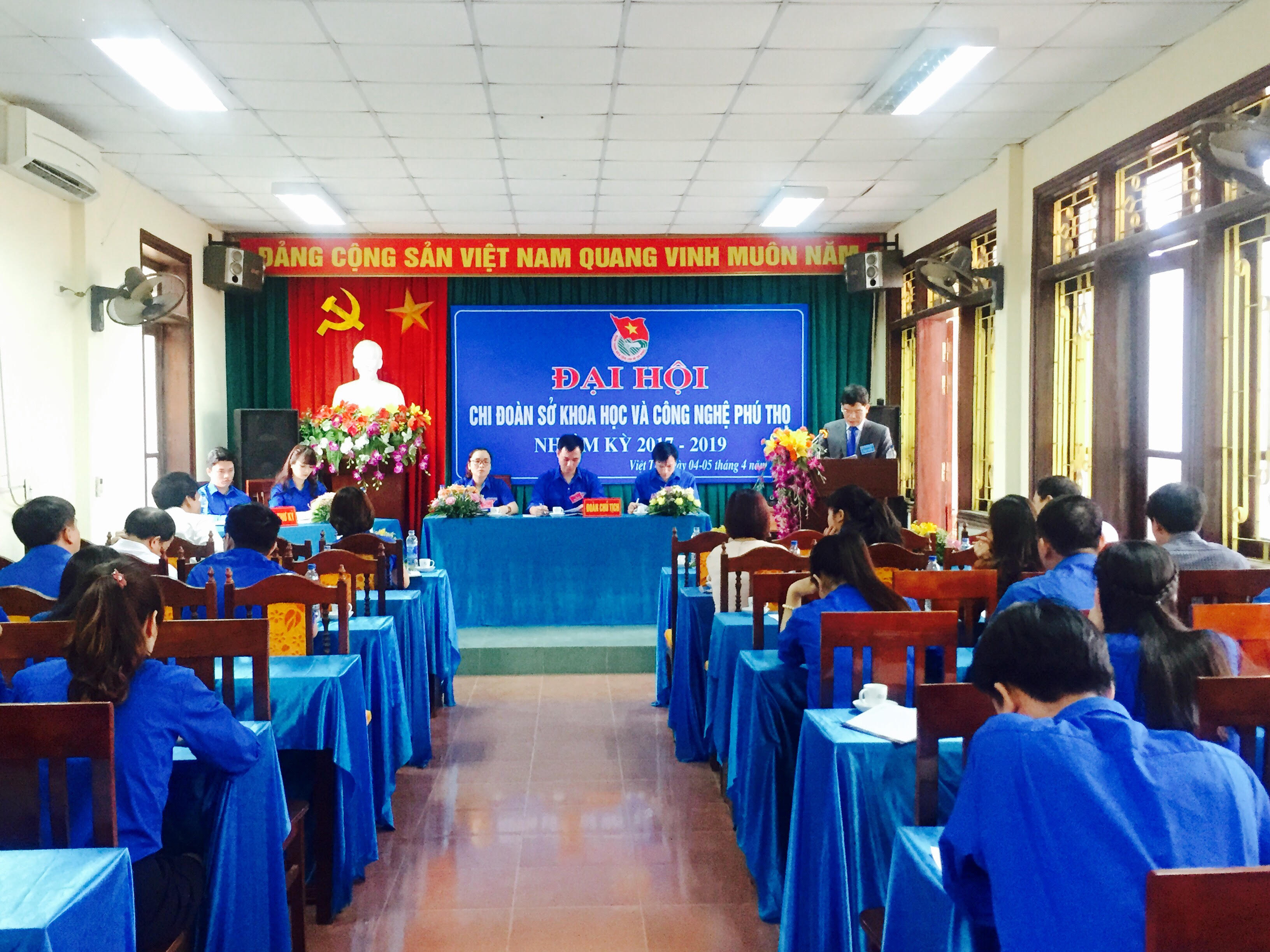 Đại hội Chi đoàn Sở Khoa học và Công nghệ Phú Thọ  nhiệm kỳ 2017 - 2019 	