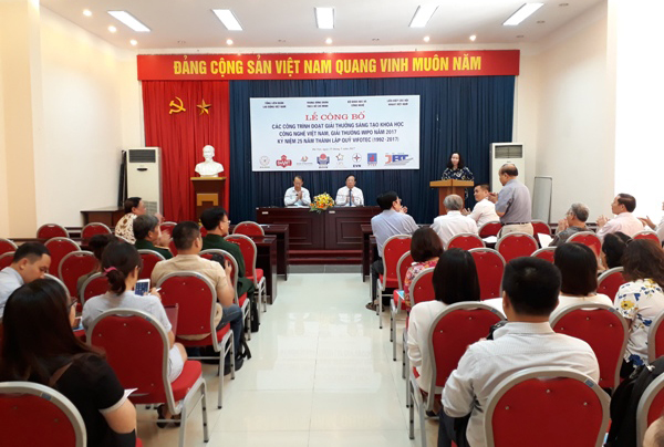 Giải thưởng VIFOTEC 2016: Vinh danh 45 công trình khoa học xuất sắc