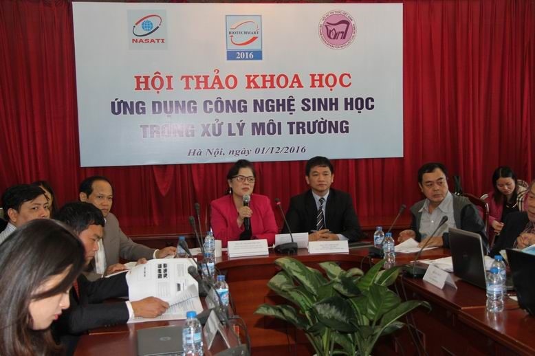 Hội thảo khoa học ứng dụng công nghệ sinh học trong xử lý môi trường