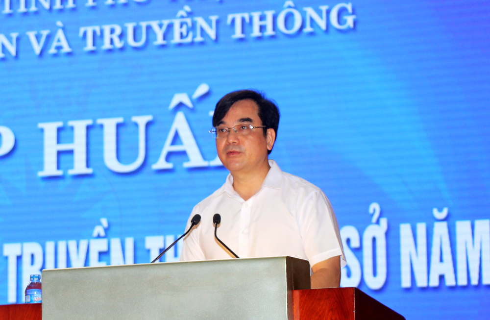 Khai mạc lớp tập huấn nghiệp vụ Thông tin và Truyền thông cơ sở năm 2018