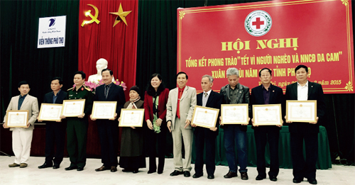 Tổng kết phong trào "Tết vì người nghèo và nạn nhân chất độc da cam" Xuân Ất Mùi 2015