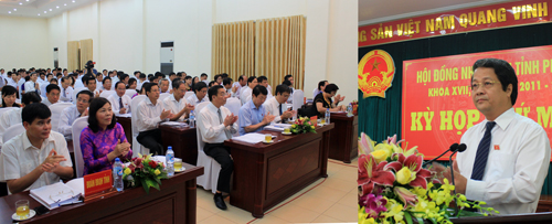 Khai mạc trọng thể kỳ họp thứ Mười, HĐND tỉnh khóa XVII