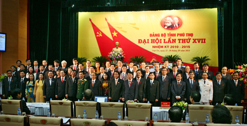 Đảng bộ Phú Thọ - Qua các kỳ Đại hội