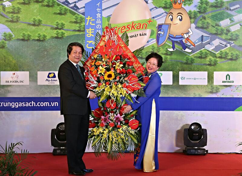 Khánh thành nhà máy sản xuất trứng gà sạch ĐTK Phú Thọ