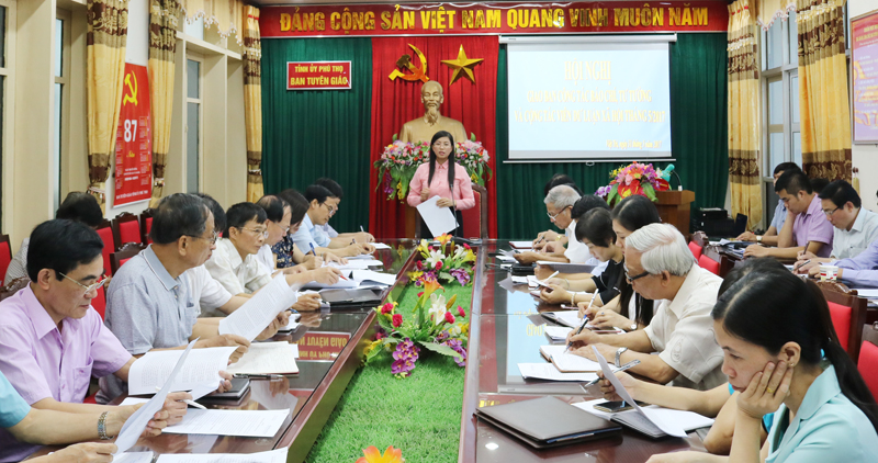 Giao ban công tác báo chí, tư tưởng và cộng tác viên dư luận xã hội