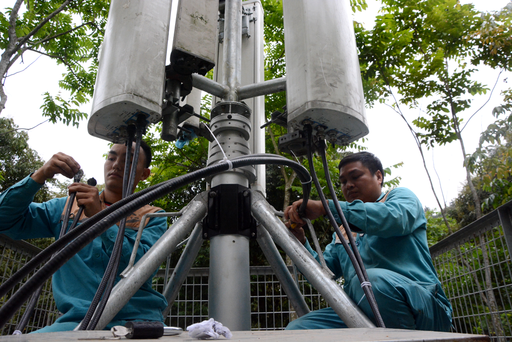 Các nhà mạng sẵn sàng đảm bảo thông tin liên lạc cho người dân tham quan, trẩy hội Đền Hùng