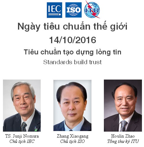  Ngày Tiêu chuẩn Thế giới 14/10/2016: Tiêu chuẩn tạo dựng lòng tin