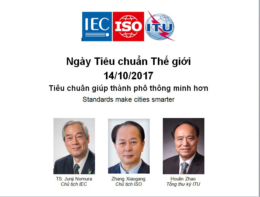 Ngày Tiêu chuẩn Thế giới 14/10/2017: Tiêu chuẩn giúp thành phố thông minh hơn