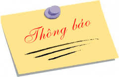 Thông báo về việc đánh giá kết quả thực hiện nhiệm vụ KH&CN không sử dụng ngân sách nhà nước