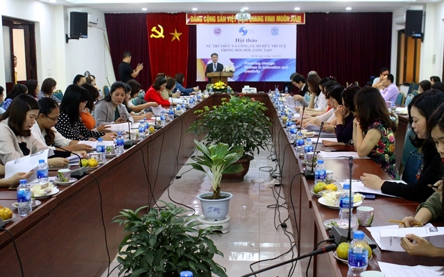 Nữ trí thức chia sẻ kinh nghiệm về quyền sở hữu trí tuệ