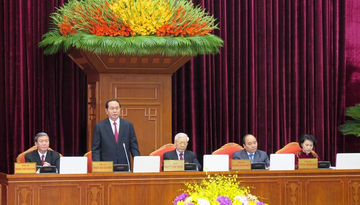 Thông cáo báo chí Ngày làm việc đầu tiên của Hội nghị Trung ương 4 khoá XII