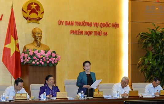 Phân công chuẩn bị phiên họp 15 của Ủy ban Thường vụ Quốc hội